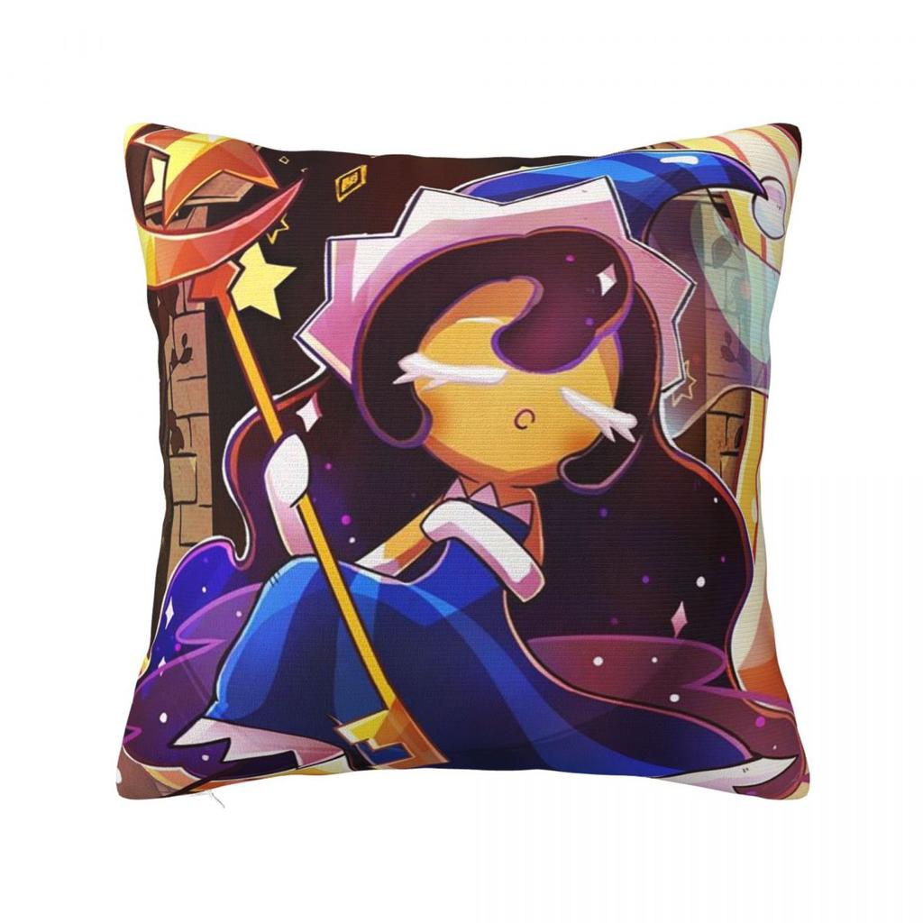 Game Cookie Run Kingdom Cartoon Square Pillowcase Cushion Cover Pillow Case Throw Pillow Cover for Home Sofa Living Room