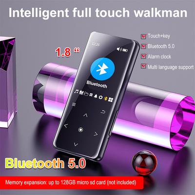 MP3 Player Bluetooth 5.0 MP4 Player HiFi Lossless Music Player Portable Audio Walkman With FM/E-book/Recorder/Mp3 2025 New
