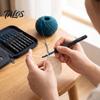 Crochet Starter Set 1 Hook Kit, 8 Sizes 2.5mm-6mm Yarn Knitting Silicone Grip with Storage Case , Soft TPR Handle Needle & Scissors