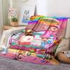 Serie Animata Rainbow Ruby Coperta per Bambini Lulu e Orso Coperta Carina Coperta per Intelligenza e Avventura Personalizzabile con Foto