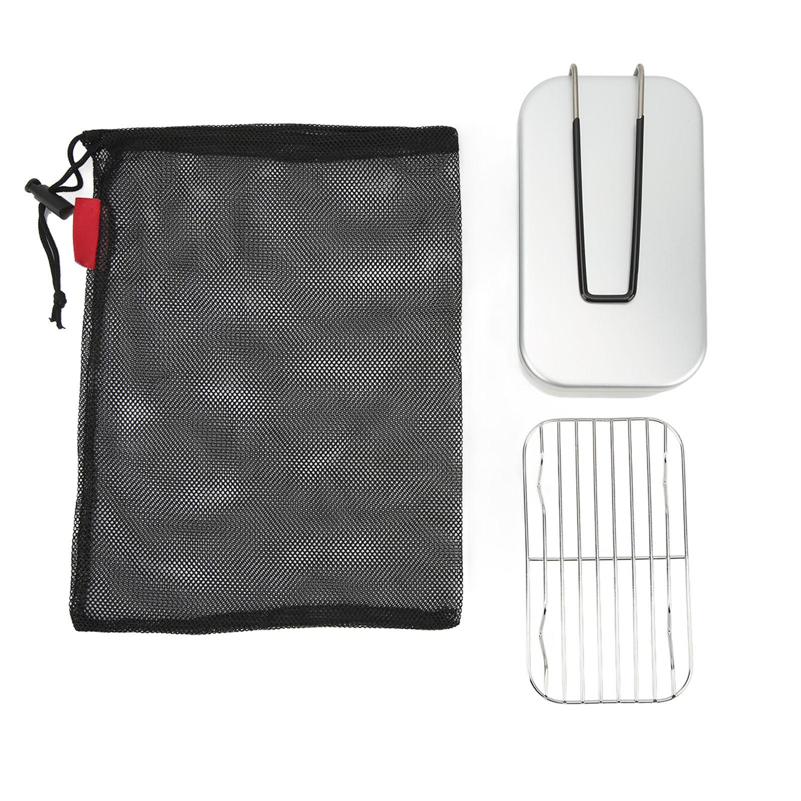 

Набор подставок для варки на пару для ланч-бокса, складная ручка, сплав алюминия, походный бенто-бокс для пикника, кемпинга