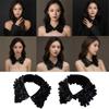 Lace Flower Detachable Collar With Beadwork Sequined Elegant Faux Collar Neck Accessory For Women Girl Daily Outfit