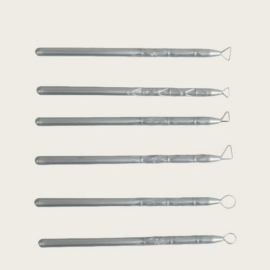 New 6-Piece Clay Sculpting and Carving Tool Set