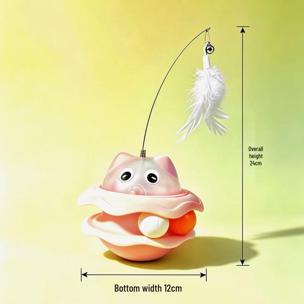 Smart Electric Cat Toy: Self-Playing Laser & Feather Teaser for Kitten Boredom Relief