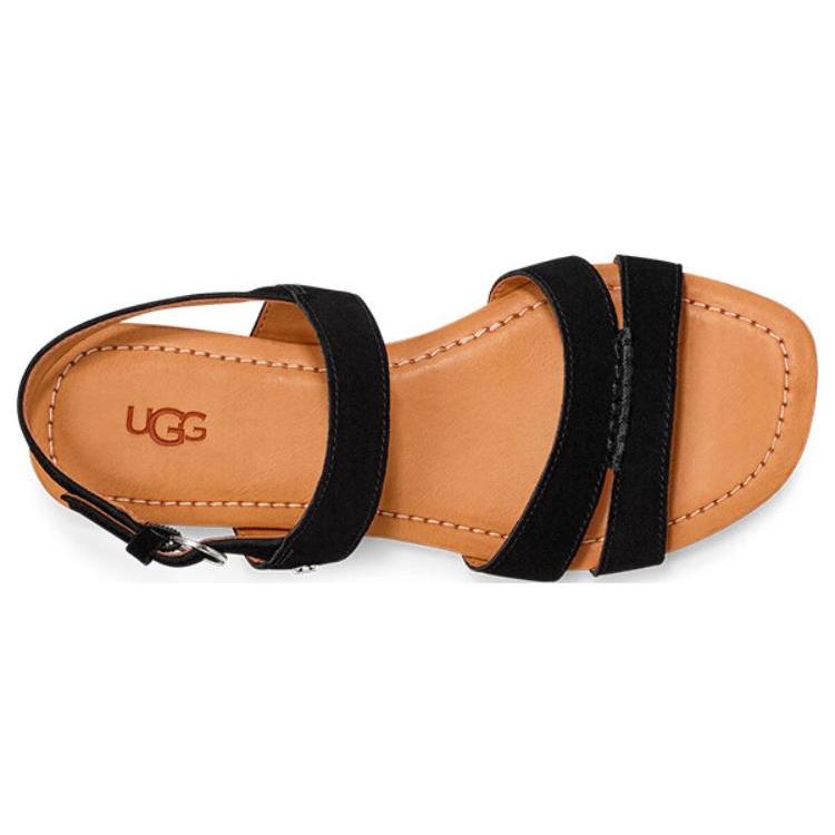 New UGG Stylish Sandals Women's Black 1136789-BLK