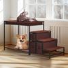 Pet Bunk Bed Dog/Cat Window Perch with Stairs Storage Medium Size