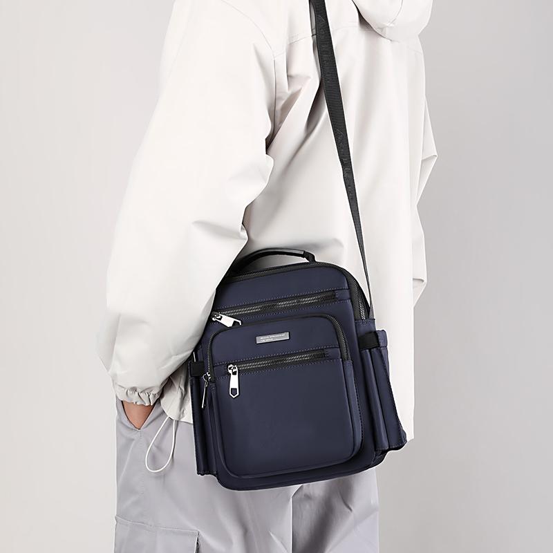Multi-Functional Crossbodyy Bag Multi-Layer Shoulder Bag Men's Handbag