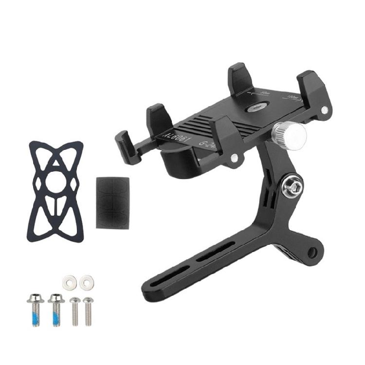 Road Bike Aerodynamic Handlebar Universal Phone Mount Aluminum Alloy Bicycles Phone Mount Holder For Speed And Safety