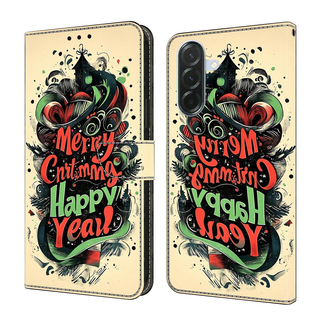 For Samsung Galaxy A56 5G / A36 5G Wallet Case Foldable Stand Pattern Printing Leather Flip Phone Cover