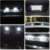 2 Pcs LED Car Number License Plate Lights Lamp Canbus White For VW Touareg Tiguan Golf 5 Passat Touring