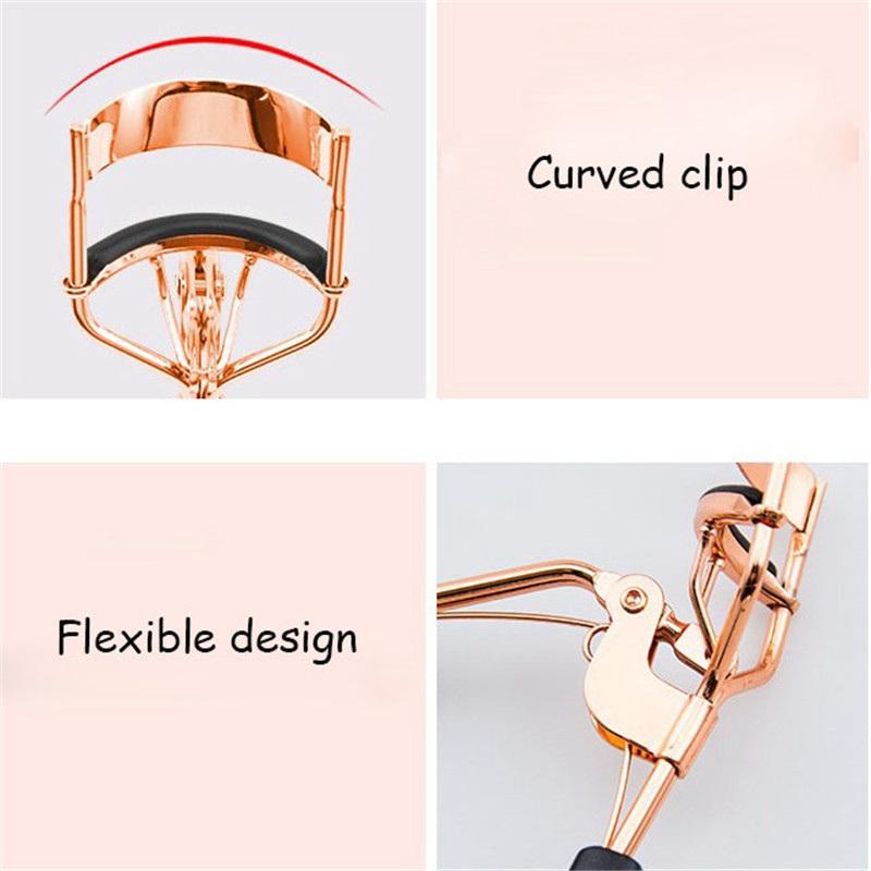 Eyelash Curlers Portable Beauty Tool Stainless Steel Professional Eye Curling Clip