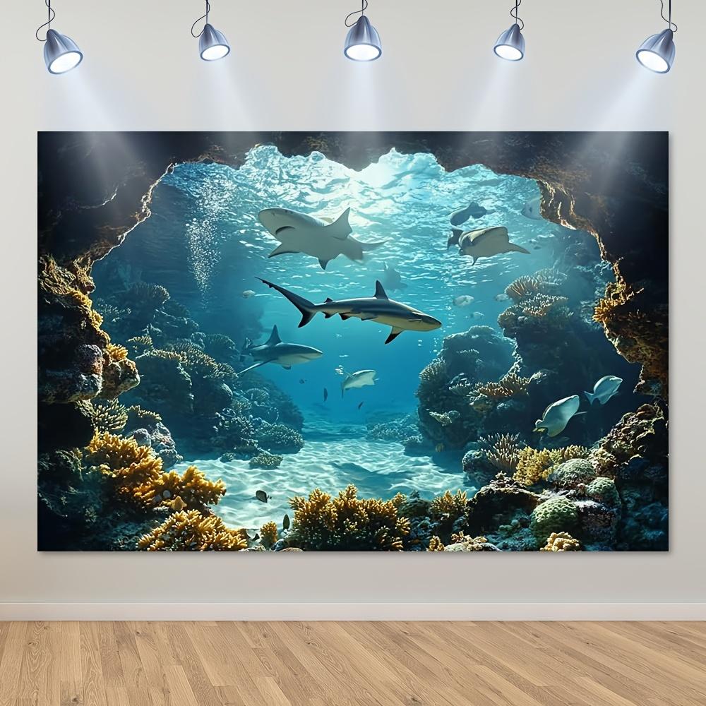 Colorful Coral Fish Tapestry - The Perfect Choice for Home Wall Decor Christmas and Seasonal Celebrations 180X110