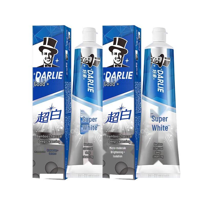 

Darlie Whitening Bamboo Charcoal Toothpaste 2-Pack