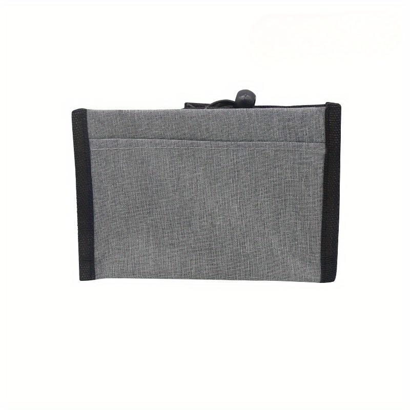 1pc Adjustable Suitcase Cup Holder, Portable Travel Accessory, Durable Fabric, Reusable Drink Caddy For Luggage Handle