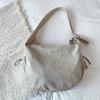 Women's Large Capacity Shoulder Bag Solid Color Crossbody Bag
