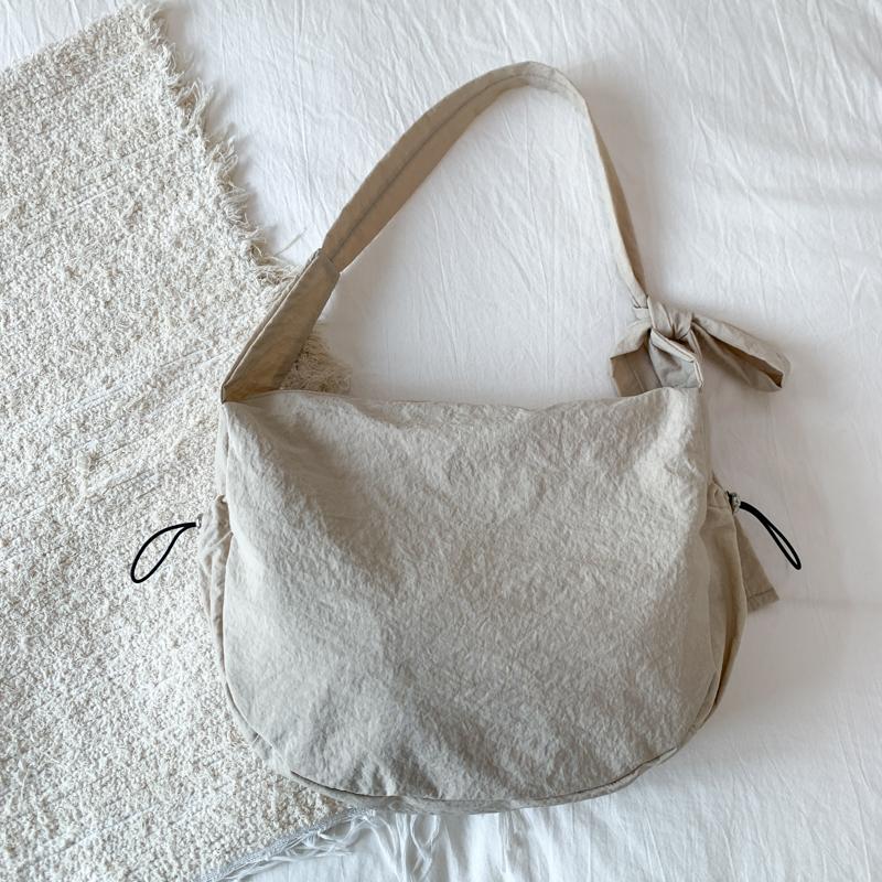 Women's Large Capacity Shoulder Bag Solid Color Crossbody Bag