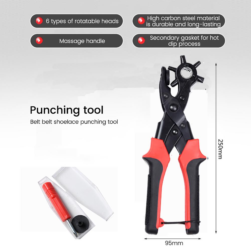 Leather Hole Puncher Tool Multi Hole Sizes Hole Puncher Belts Watch Bands