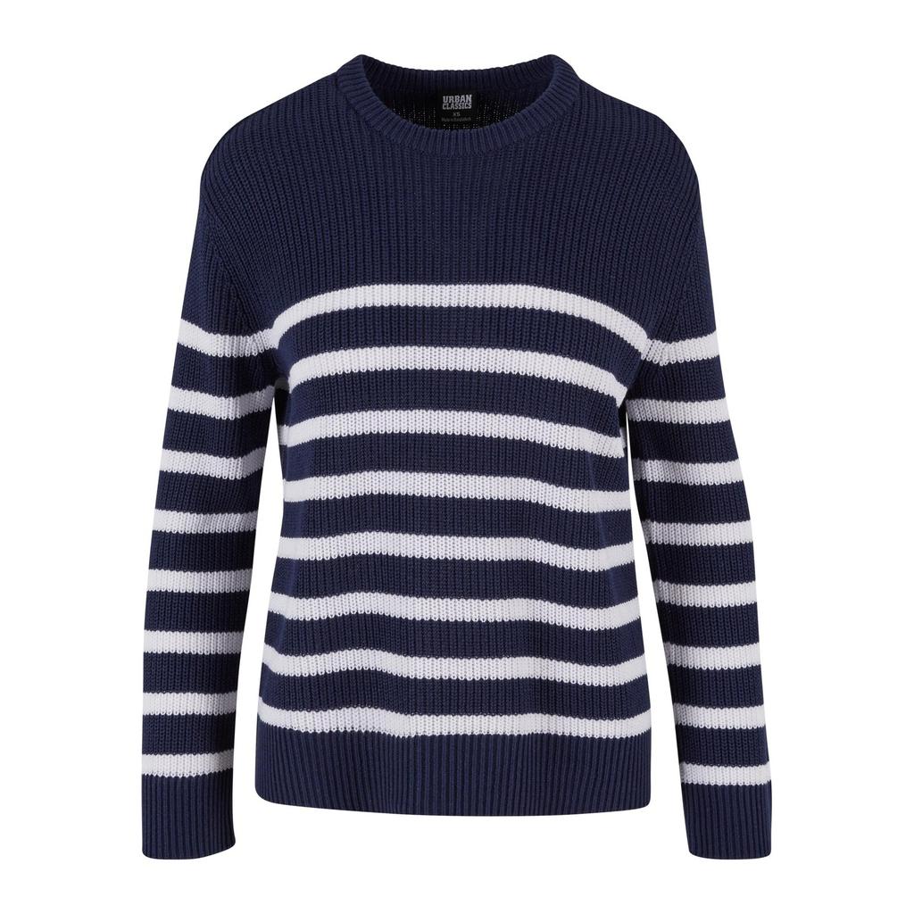Urban Classics Womens/Ladies Striped Ribbed Jumper