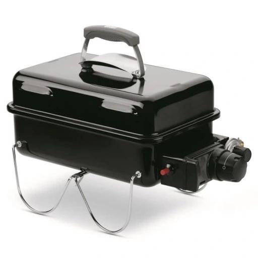 Weber Go-Anywhere Gasgrill Tragbar Camping mit Deckel Tief