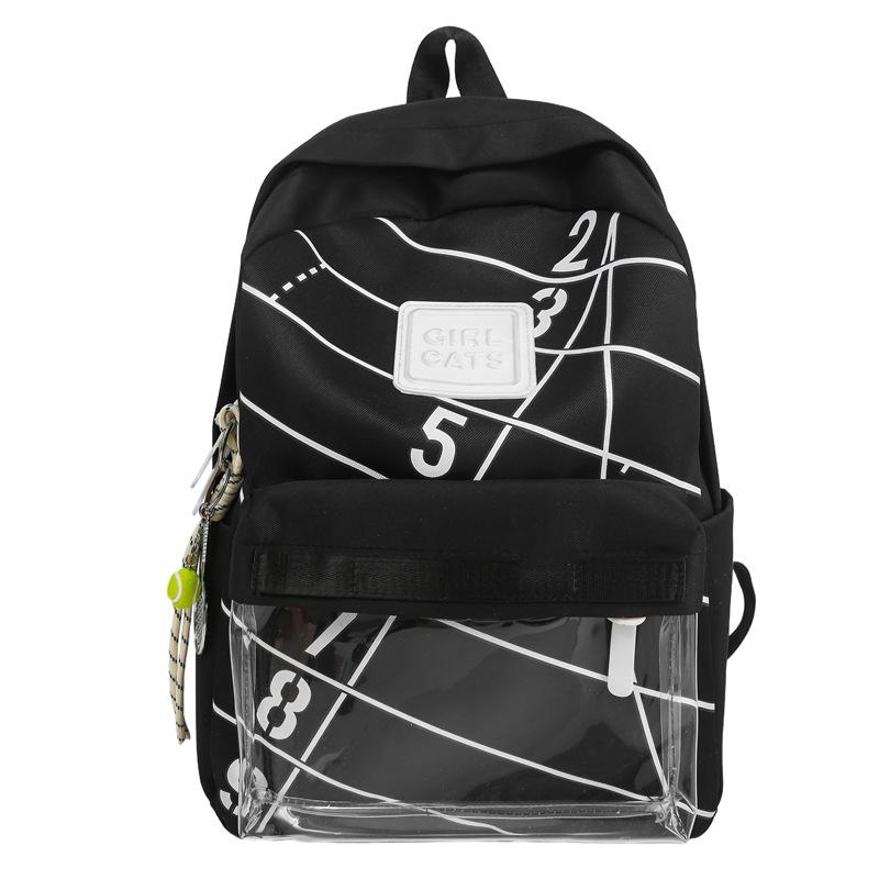 

Korean Style Fresh College Student Campus Girl Cute Backpack Large Capacity Backpack Travel School Bag Without pendant