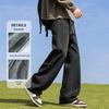 VUUG Men's Loose Straight Wide-Leg Casual Jeans