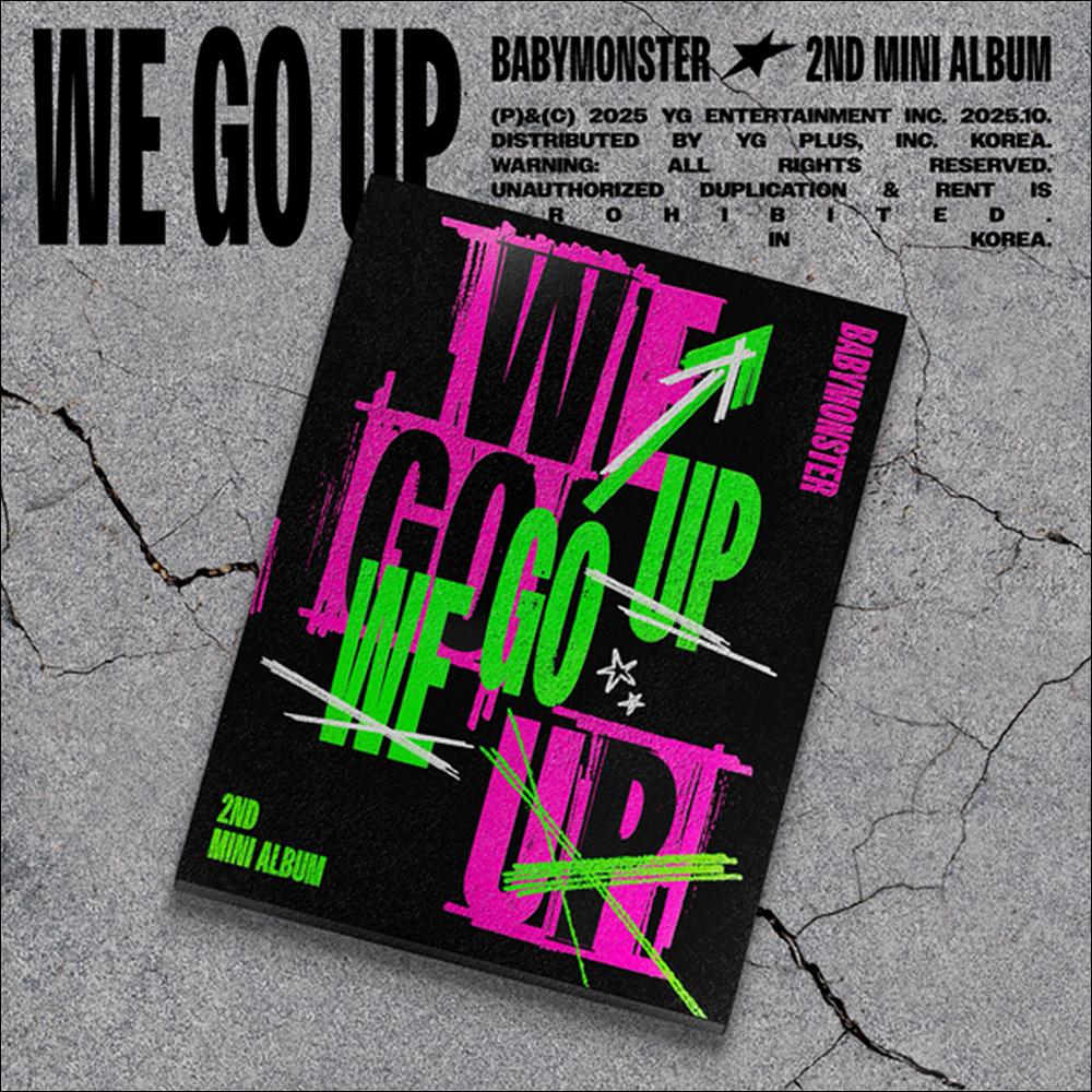 [Précommande] BABYMONSTER [WE GO UP] Version UP. / 2ème MINI ALBUM + Cadeau Gratuit