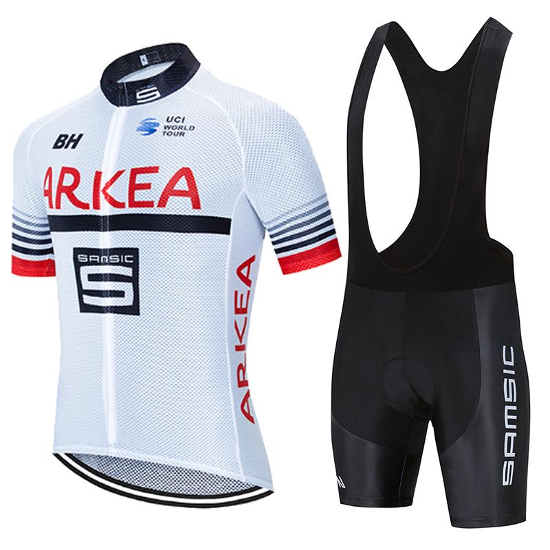 

Летний комплект велосипедной джерси 2025 ARKEA Велосипедная одежда с коротким рукавом Мужская одежда MTB Велосипедный костюм Одежда Ropa Ciclismo Hombre Asian size-4XL