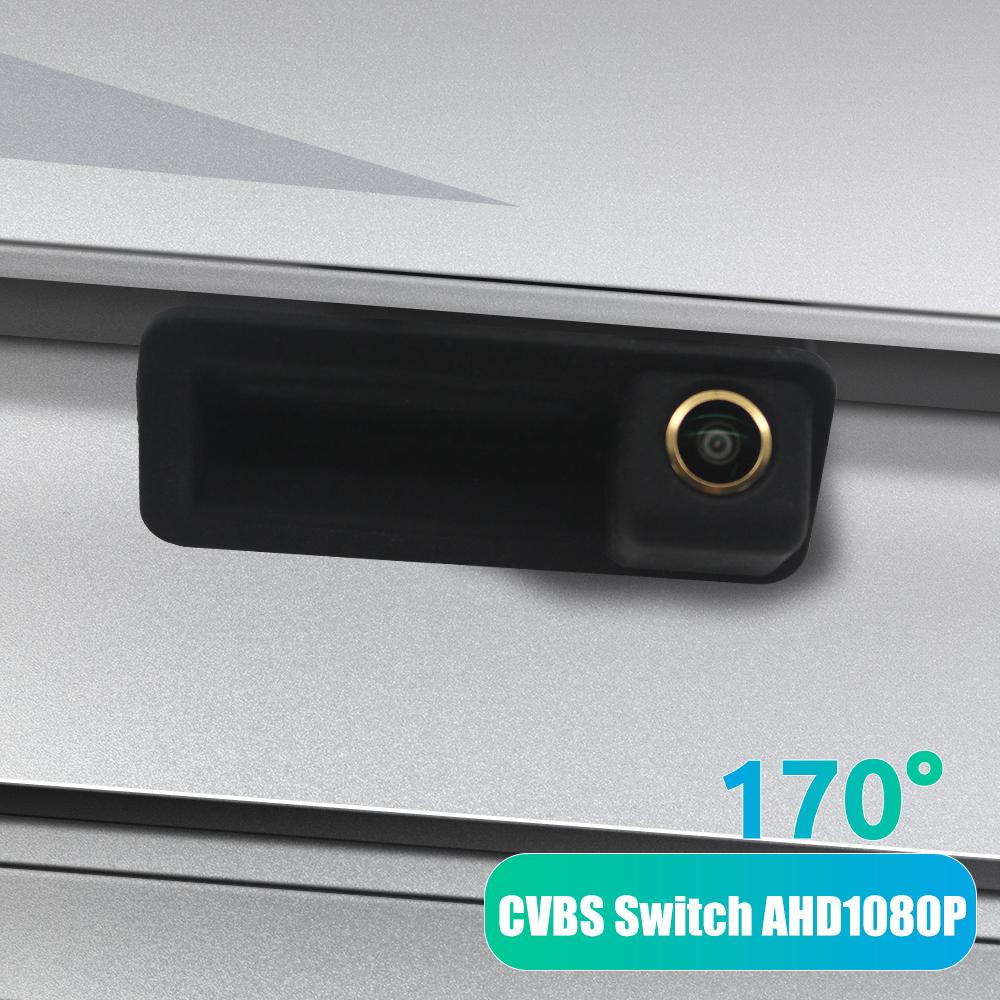 

AHD 1920x1080P Автомобильная камера 170 градусов Объектив «Рыбий глаз» Starlight Ночное видение HD Вид сзади автомобиля