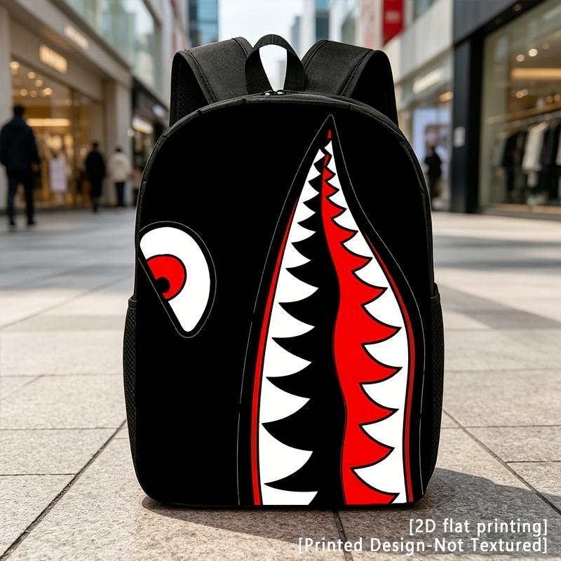Stijlvolle Geometrische Kunst Print Lichtgewicht Dagelijkse Laptop Rugzak voor iPad - Ruim met Meerdere Vakken, Verstelbaar Gevoerd Unisex white