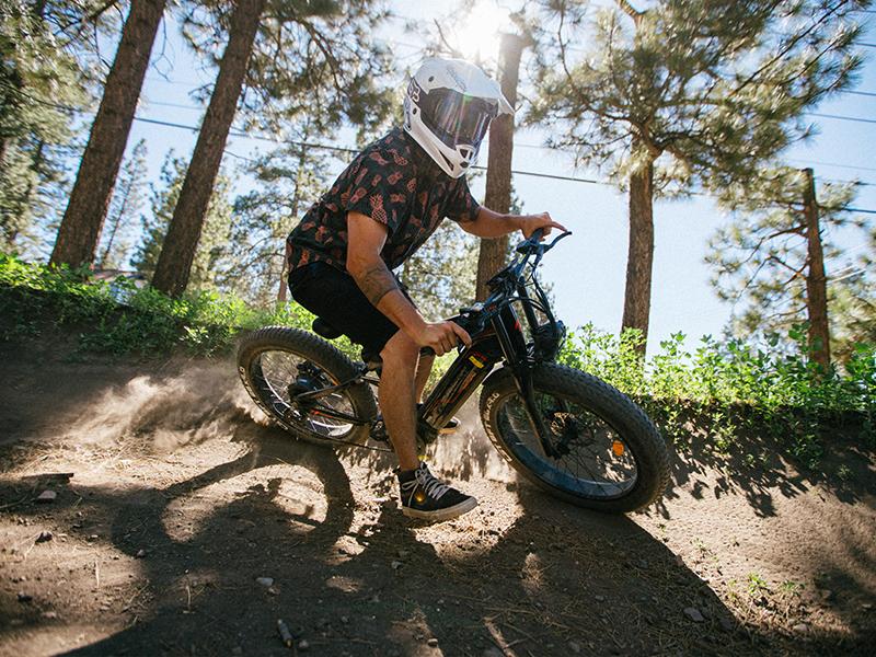 Freesky M520 Electric Bike, Peak 3000W Motor, 41Ah(18+23Ah) Battery, 26*4.0'' Fat Tires, Max 40MPH, Range 150KM, Hydraulic Brake, 7 Speed