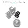 EF NEX IV Lens Mount Adapter Ring Auto Focus USB Upgraded Compatible with EF EF S Mount Lens to A7  A7R  A7M3  A7M4