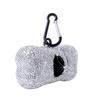 Diamond-Studded Portable Dog Poop Bag Dispenser & Scooper