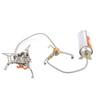 Camping Stove Burner Converter Stainless Steel Gas Cartridge Adapter Camping Stove Adapter Hiking Cookware Accessory