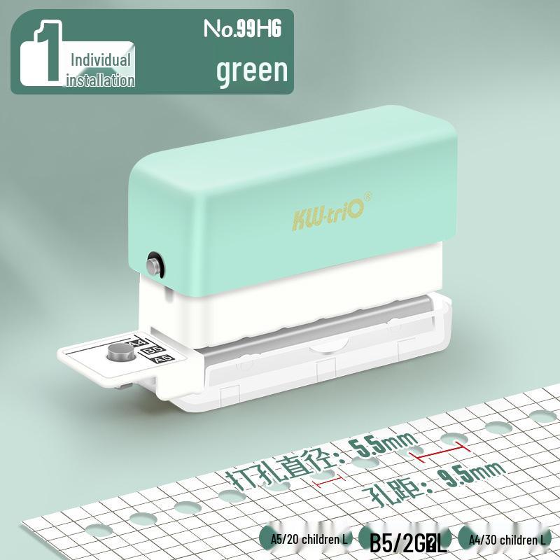 Six-Hole B5 Loose-Leaf Paper Punching Machine for Notebooks