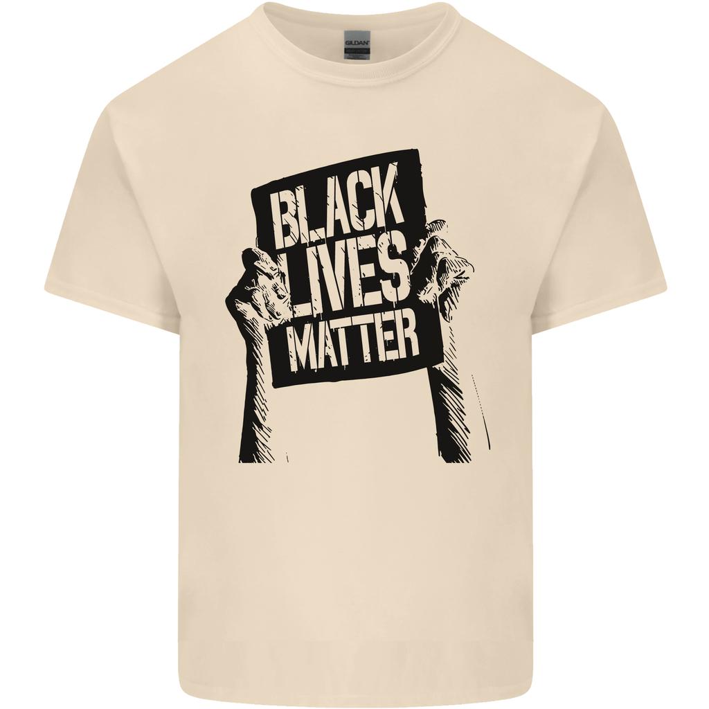 Black Lives Matter Sign Racial Equality Unisexs Light Cotton TShirt