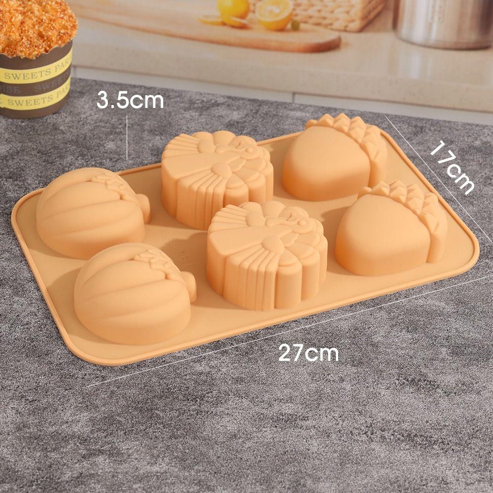 

DIY Mousse Cake Mold 3D Silicone Mold New Pumpkin Mold Pinecone B