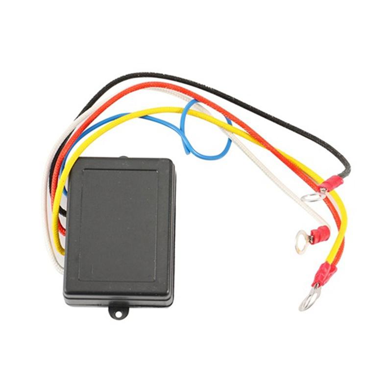 

Беспроводной электрический пульт управления лебедкой Комплект реле Система управления лебедкой Универсальный ручной переключатель для грузовиков внедорожников квадроциклов мотовездеходов