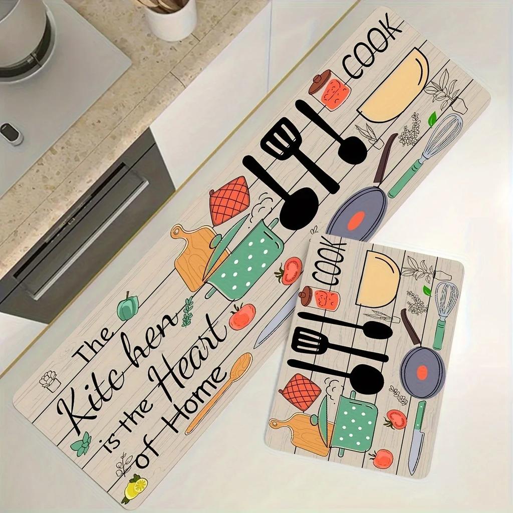 1 Stück Wäsche Charactor Muster Wäsche Dekor Küchenteppiche Rutschfeste Fußmatten Pop Wohnzimmerteppiche Badematte Teppich für Zuhause Spüle