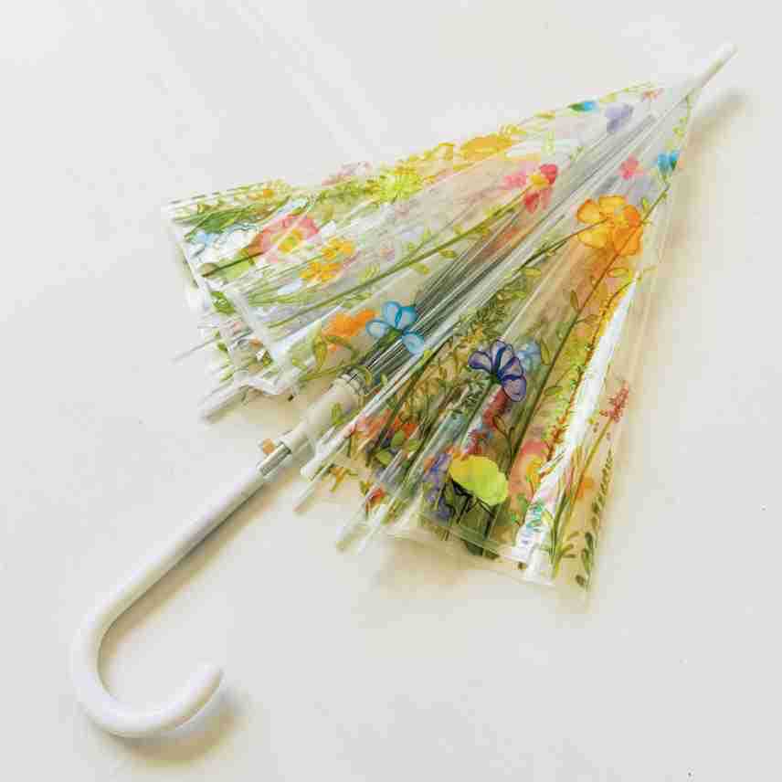 Straight-shank Transparent Umbrella One Size