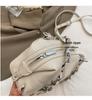 Niche Design Women's 2025 Summer Versatile Korean Chain Shoulder Crossbody Pillow Bag