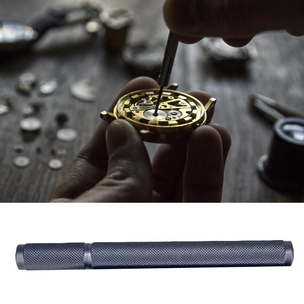 Complete Watch Maintenance Repair Tool Set For Removing Stuck Screws And Stem With Comfortable Grip