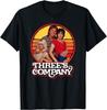 Three's Company Mitbewohner & 1980er Jahre Sonnenuntergang T-Shirt