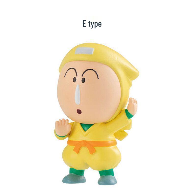 Crayon Shin-chan Ninja Series Blind Box: Shin-chan, A-dai, Masao Figures - Cute Desktop Gift.