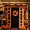Herbst Tür Kranz Weihnachten Halloween Dekoration Kürbis Berry Kiefer Kegel Ahorn Künstliche Kranz Tuch Rattan Material Hause