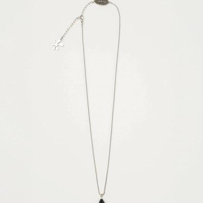 Tout onyx collier ovale 316L