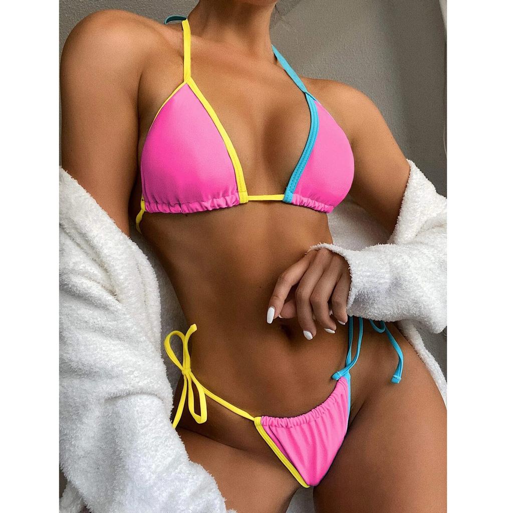 Women Bandeau Bandage Bikini Set Push-Up Brazilian Swimwear Beachwear Swimsuit