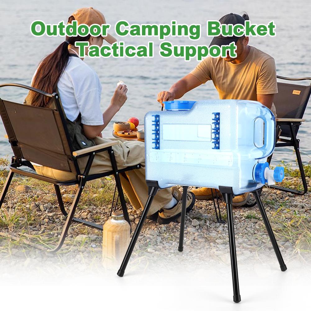 Supporto Pieghevole per Ghiacciaia Robusto Portante Portatile Supporto Secchio Staccabile Portapacchi per Borsa Termica per Campeggio all'Aperto Escursionismo