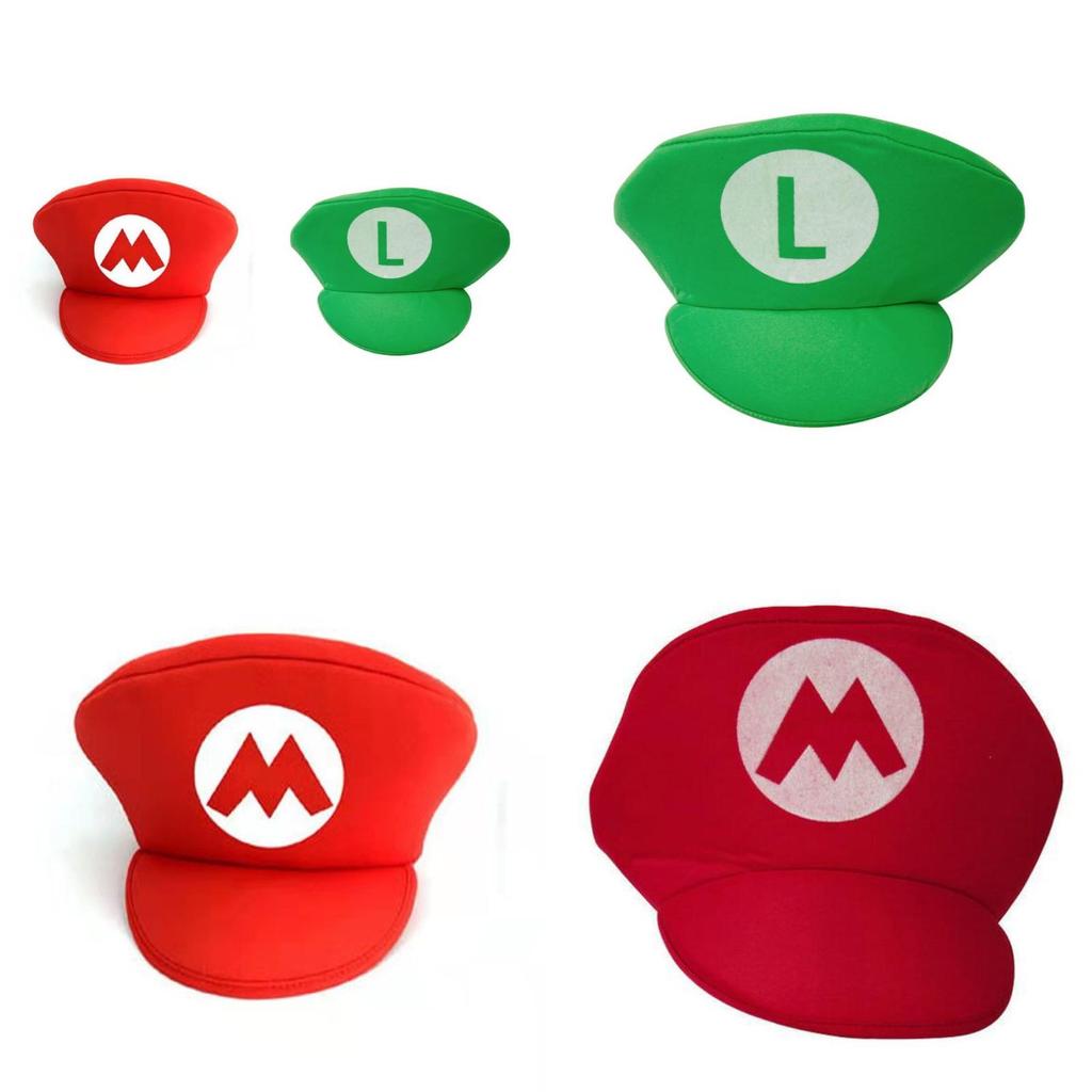 Super Mario Und Luigi Hüte Langlebig Und Modisch Cosplay Requisiten