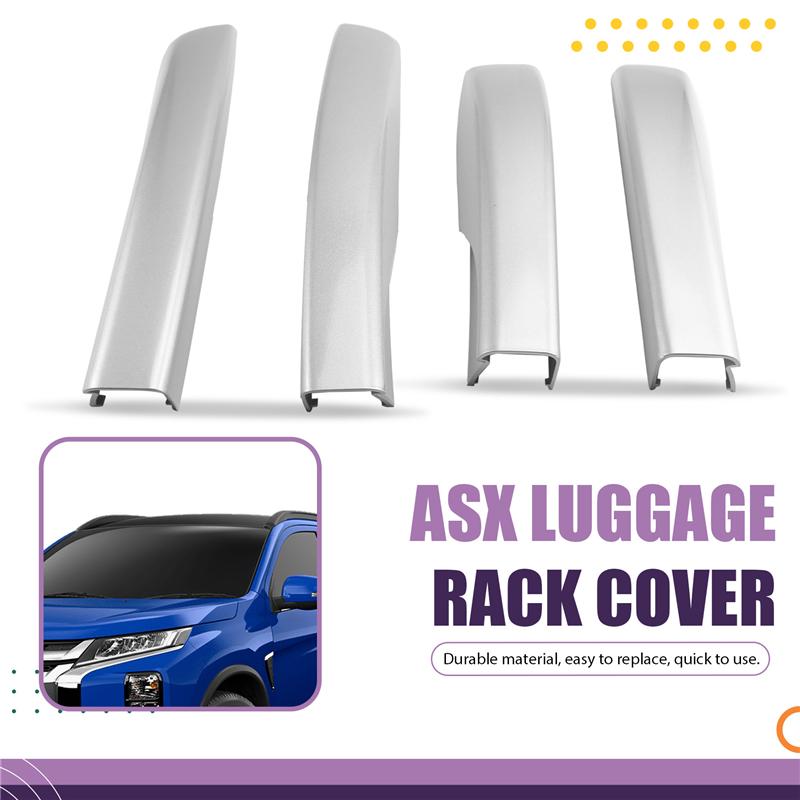 L10A Чехол на багажник на крышу Чехол на багажник для Lexus RX300 Рейлинги на крышу Заглушка торца багажника на крышу серебряный