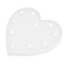Heart Shaped Night Light 10 LEDs Cute Battery Powered Warm Light Kids LED Love Shaped Lamp with Hook Hole for Kid S Room